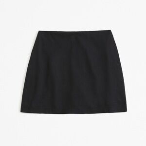 A&F LINEN BLEND SKORT